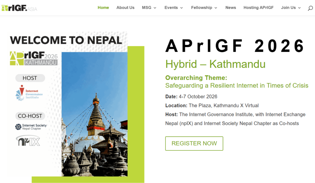 Kathmandu Is Calling — and the APrIGF Fellowship