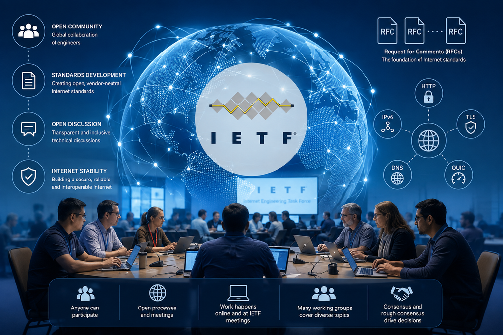 How the IETF Actually Works Open, Rough Consensus, Running Code
